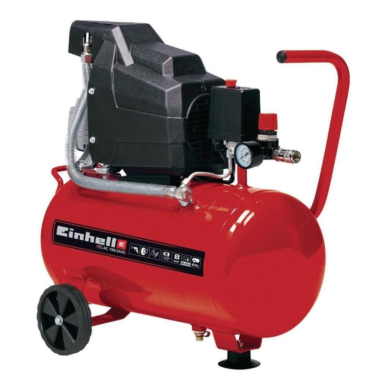 EINHELL - Compresor Einhell Tc-ac 190/24/8 Einhell - 24 Lts