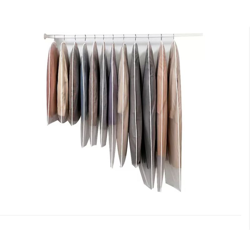 GENERICO - 12 Bolsas Transparentes Cubre Trajes Colgar Closet 60*120cm