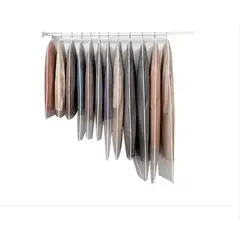 GENERICO - 12 Bolsas Transparentes Cubre Trajes Colgar Closet 60*120cm
