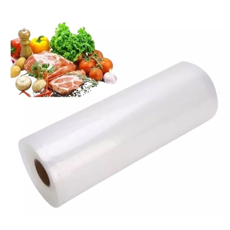GENERICO - Bolsas Para Sellado Al Vacio Alimentos Rollos 28cm 5 Metros.