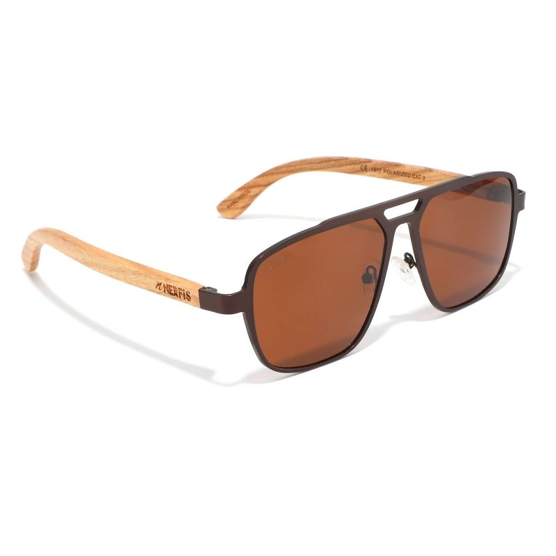 NERFIS - Anteojos de sol Nerfis Miller Brown Polarizado