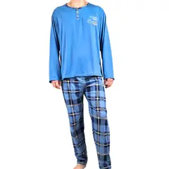 LIKE SHOP - Pijama Hombre Manga Larga Verano 528