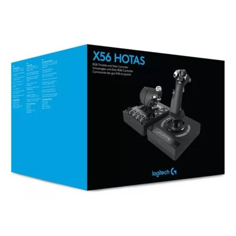 LOGITECH - Hotas Control De Simulación De Vuelo Logitech G X56
