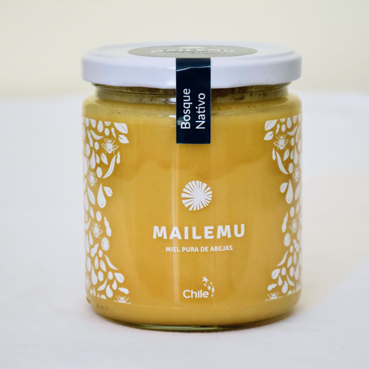 MAILEMU - Pack 3 Miel Pura de Bosque Nativo 550gr