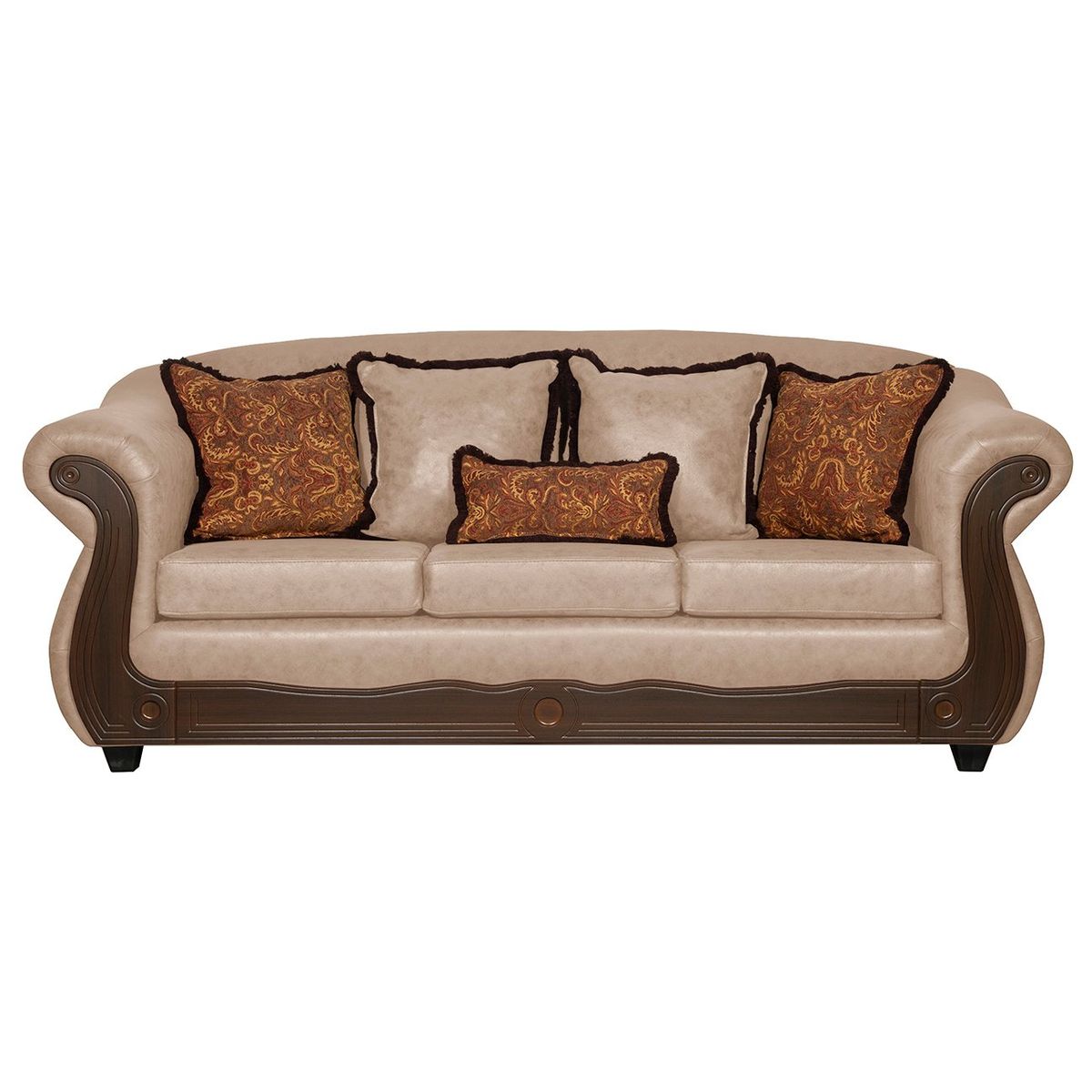 BLACK FACTORY - Juego de Living 3 2 Estambul Beige