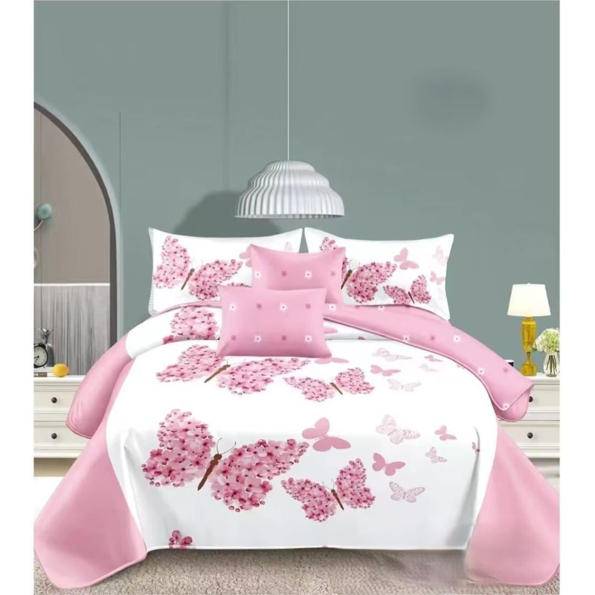 GENERICO - COBERTORES DE VERANO QUILTS REVERSIBLES