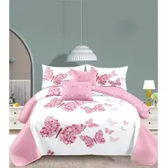 GENERICO - COBERTORES DE VERANO QUILTS REVERSIBLES