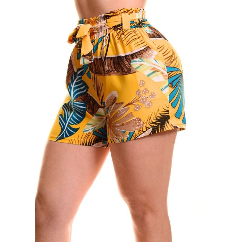 MPROPIA - Short Mujer Pantalon Corto Estampado Diseños Colores 075