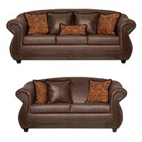 Juego de Living 3 2 Estambul Chocolate.