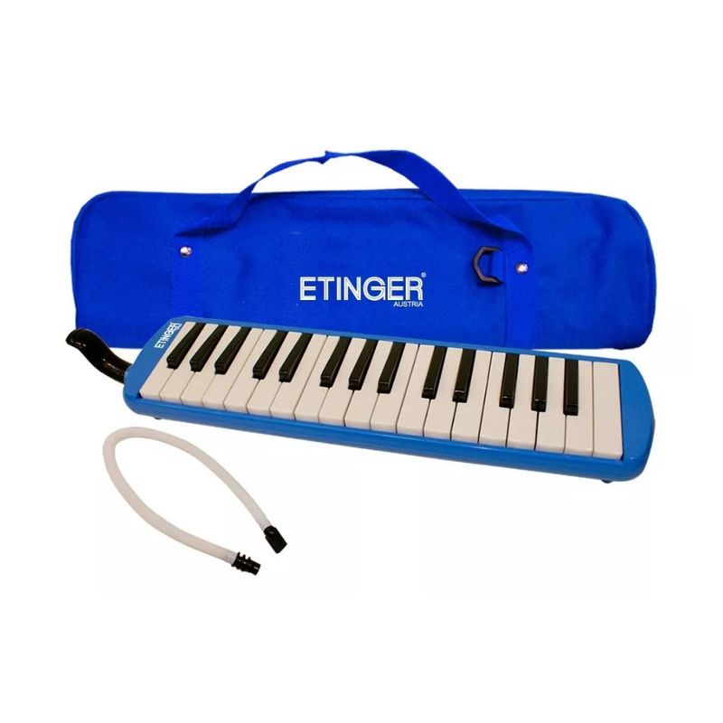 ETINGER - Melódica 32 notas Etinger ERN-320 - CELESTE-AZUL