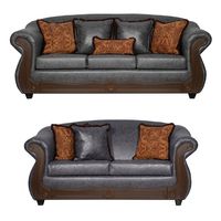 Juego de Living 3 2 Estambul Gris.