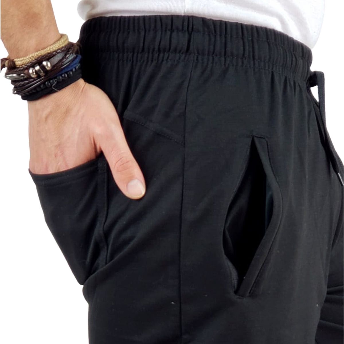 LIKE SHOP - Traje De Baño Hombre Forro Malla Líneas Diagonal 201