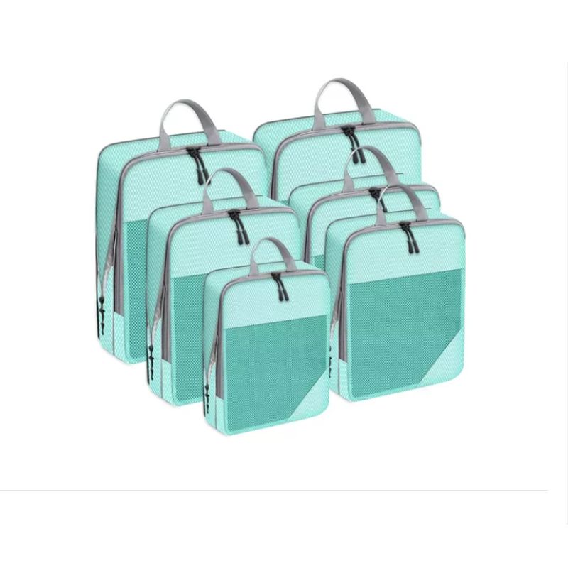 GENERICO - 8 Piezas Bolsas Organizadoras De Compresión Para Maleta