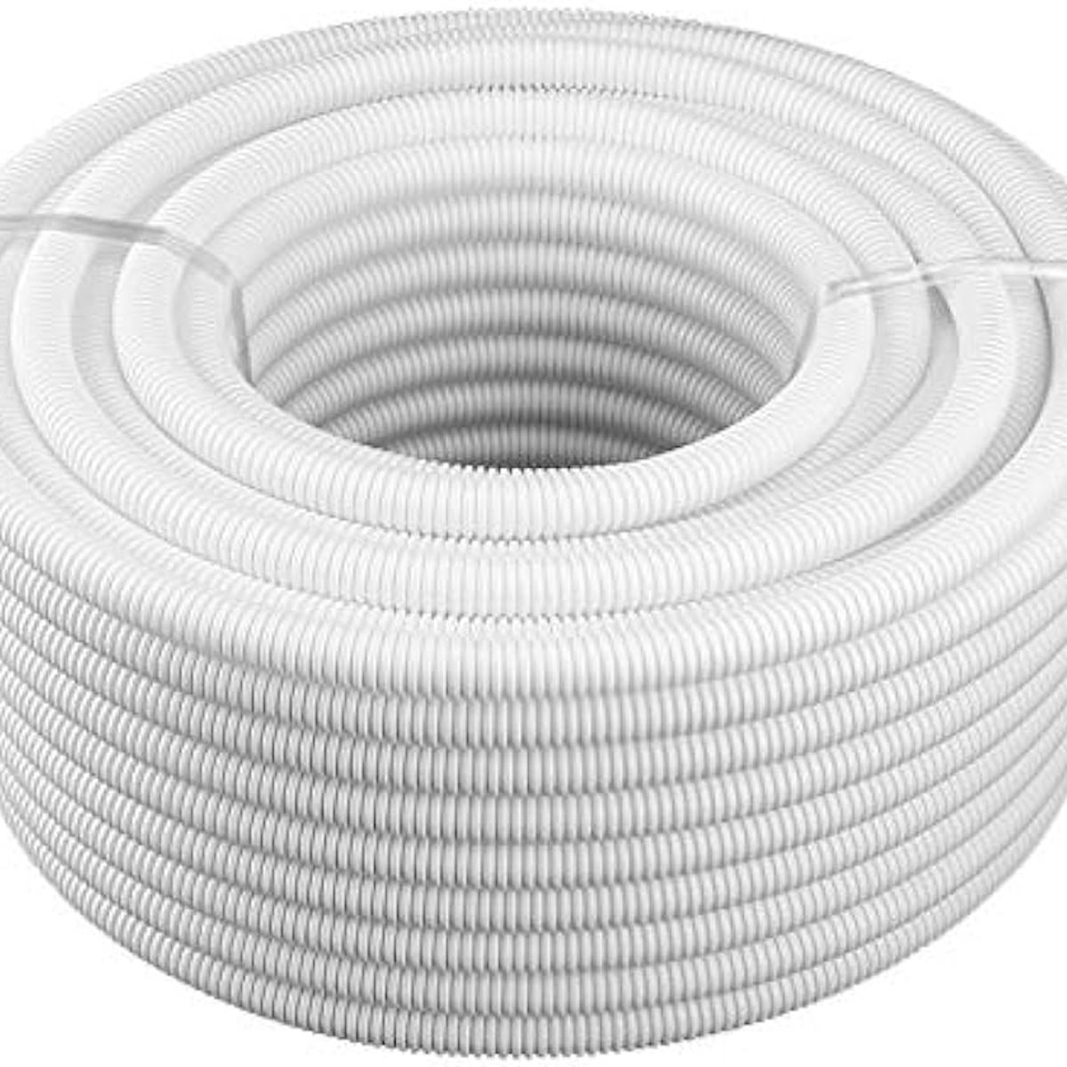GENERICO - Tubo Conduit Corrugado Libre de Halogenos Gris 25mm Rollo 25mt