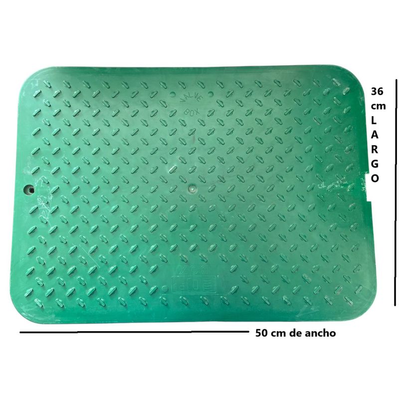 GENERICO - Tapa Para Guarda Valvula Rectangular Jumbo
