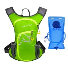 GENERICO - Mochila Camelback y bolsa de hidratación 2lts verde