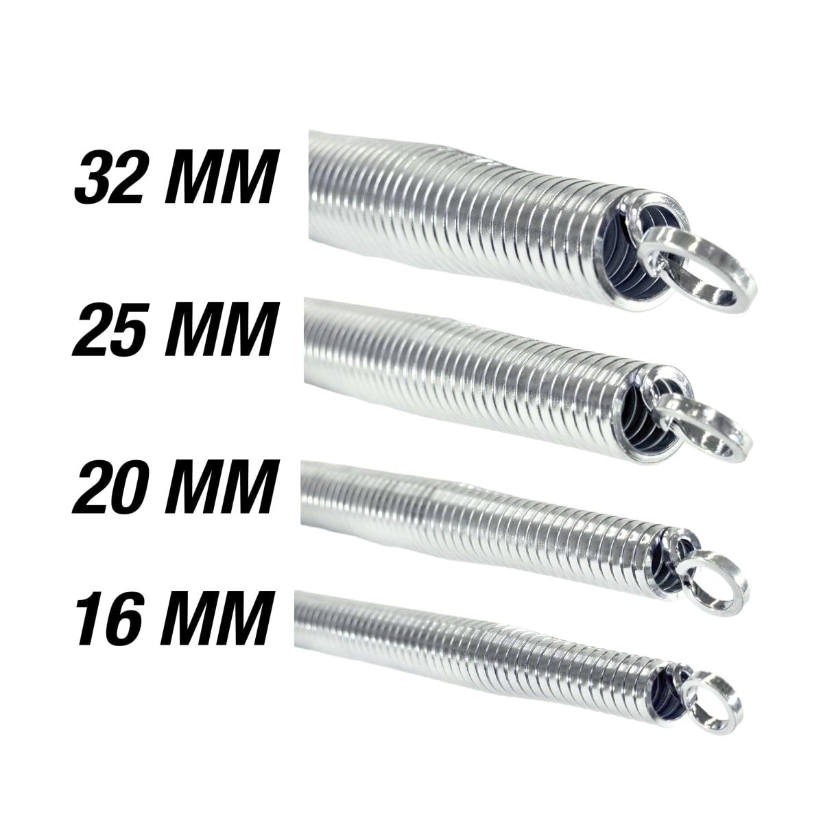 GENERICO - Pack 4 Curvadoras de Tubos PVC 16-32mm