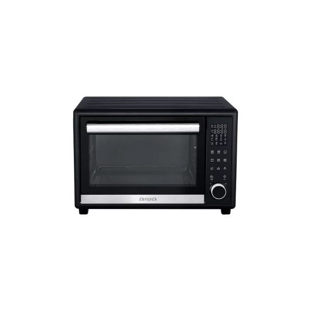 Horno Eléctrico 32l Antiadherente Modo Asador Aw-ok32 Color Negro