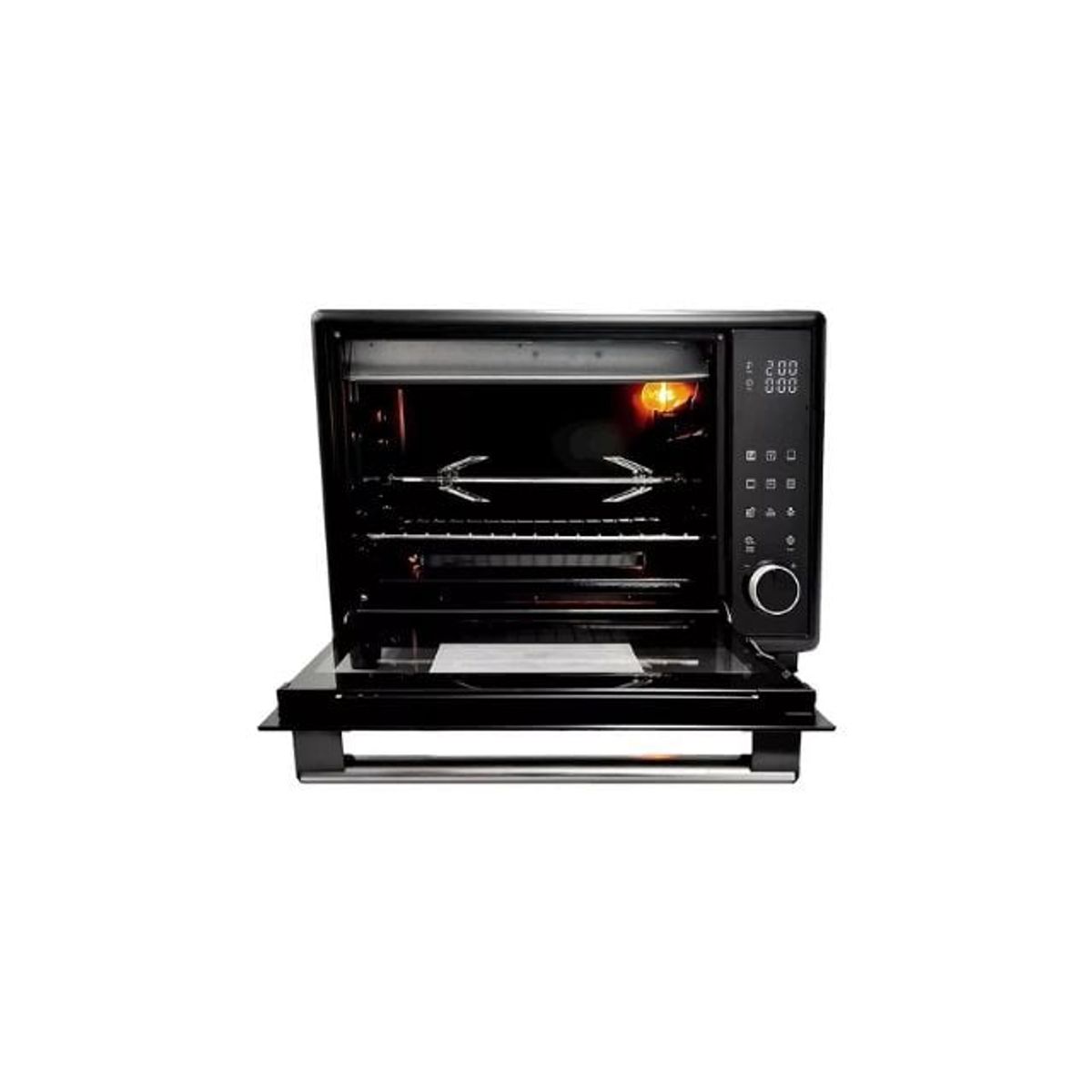 AIWA - Horno Eléctrico Aiwa 32l Antiadherente Modo Asador Aw-ok32 Color Negro
