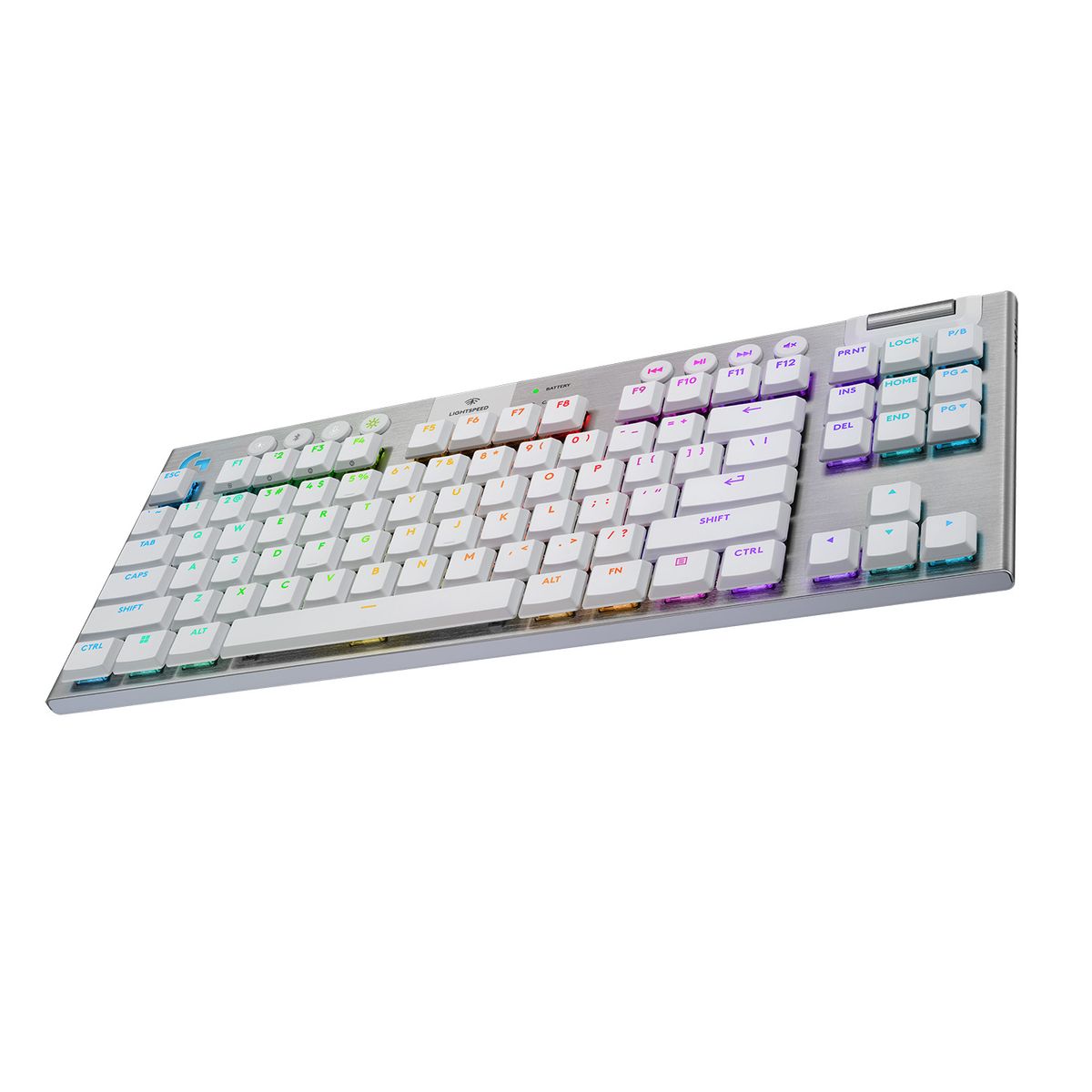 LOGITECH - Teclado Inalámbrico Logitech G915 X Lightspeed Tkl Blanco Us