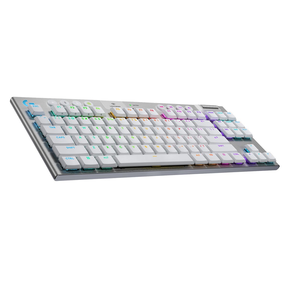 LOGITECH - Teclado Inalámbrico Logitech G915 X Lightspeed Tkl Blanco Us