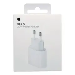 APPLE - Cargador 20W iPhone - Carga Rápida y Eficiente