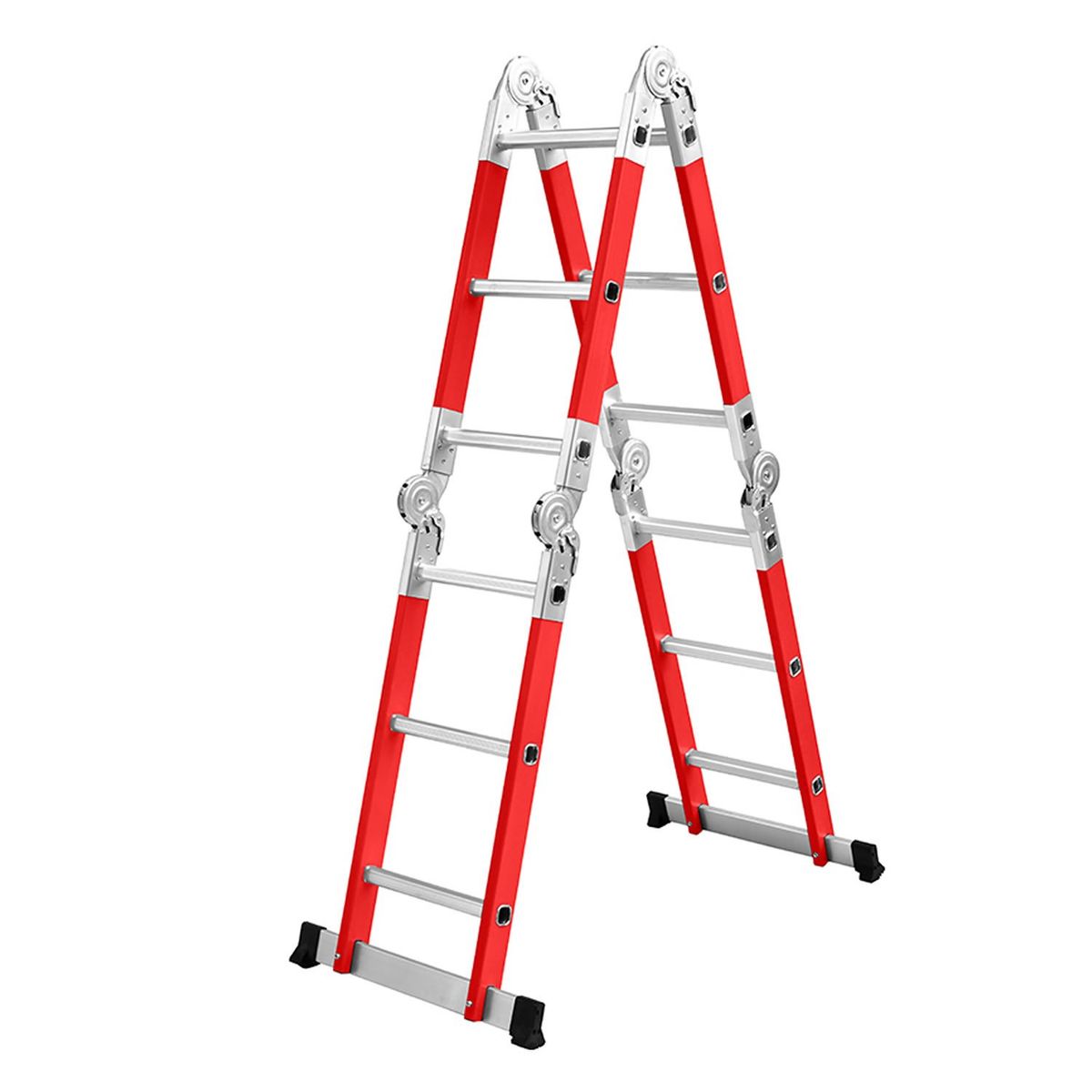 EVEREST - Escalera Articulada Multipropósito Fibra Vidrio 4X3 12P Everest