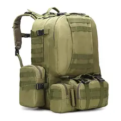 EKOI - Mochila Deportiva Camping Impermeable 60 Litros