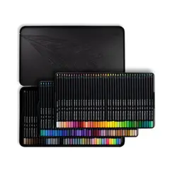 FABER-CASTELL - Estuche de Metal Ecolápices Supersoft x120