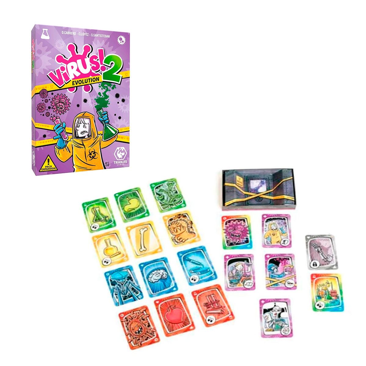 ANSALDO - Juego de mesa JUEGO DE MESA Virus 2 Evolution estrategia