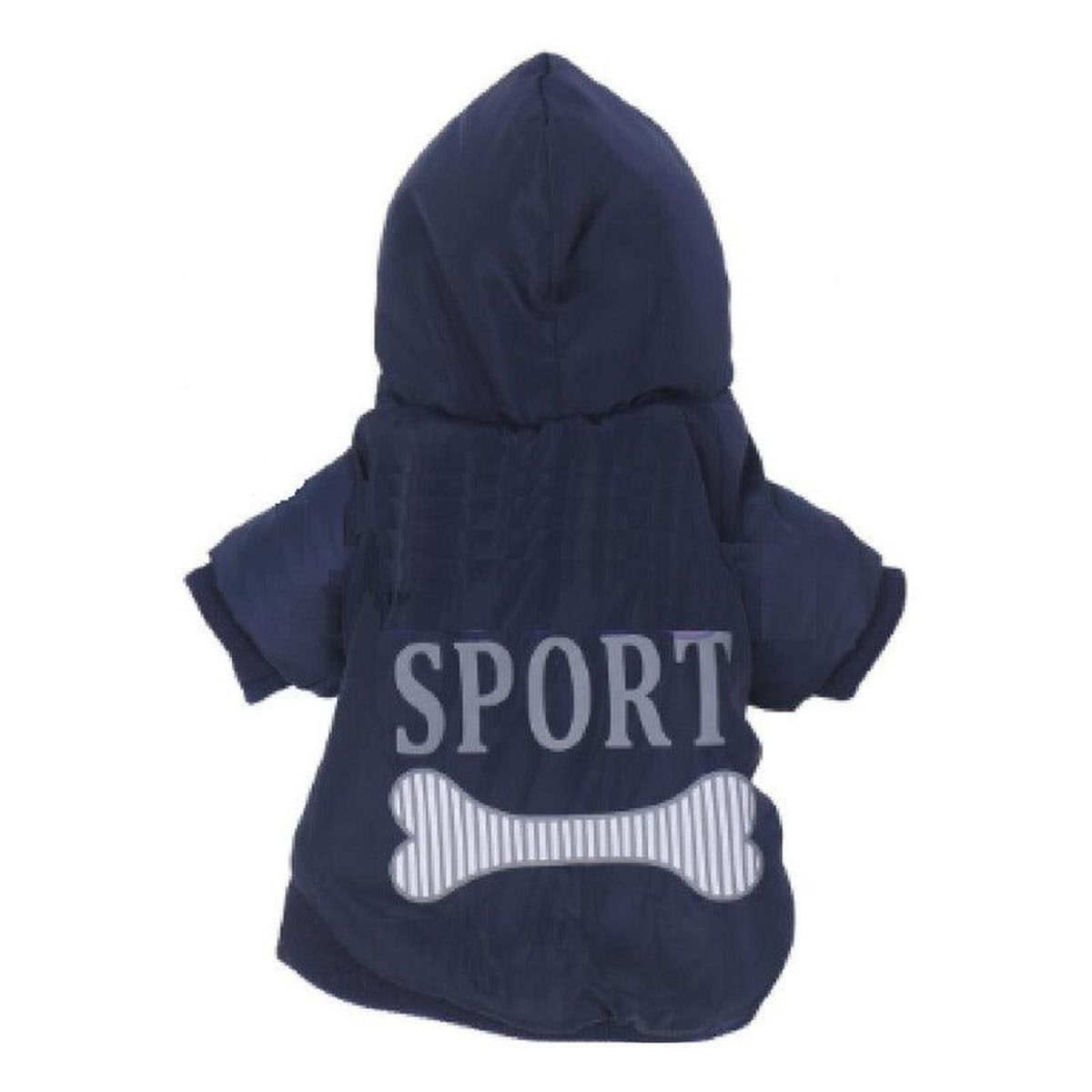 GENERICO - Ropa Polerón Impermeable Con Capucha Para Perros - Celeste - XL