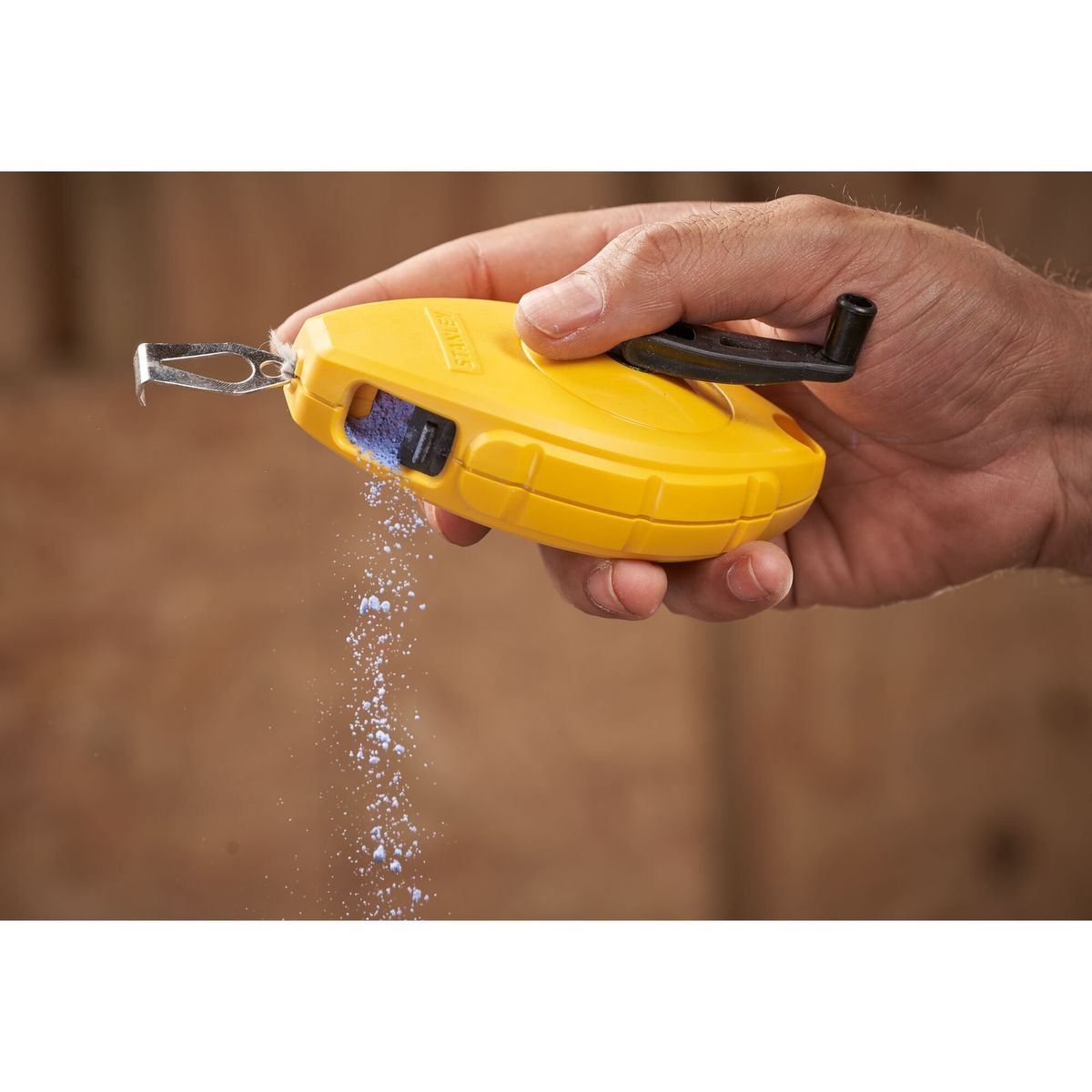 STANLEY - Tizador 30mts con tiza azul 115g STANLEY 47-440