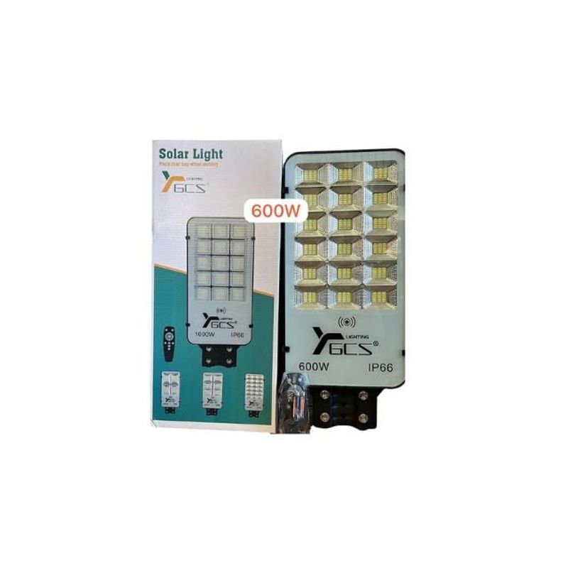 GENERICO - Lámpara De Panel Solar 600w Para Exterior Con Fotocelda