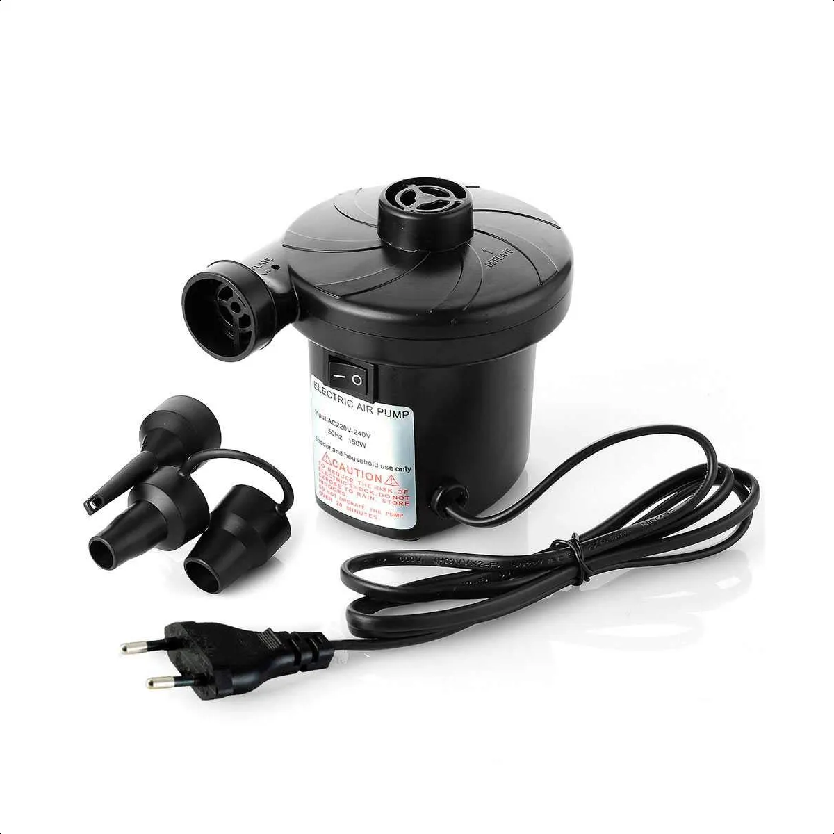 GENERICO - Inflador Eléctrico De Colchón Multifuncional Para 220v