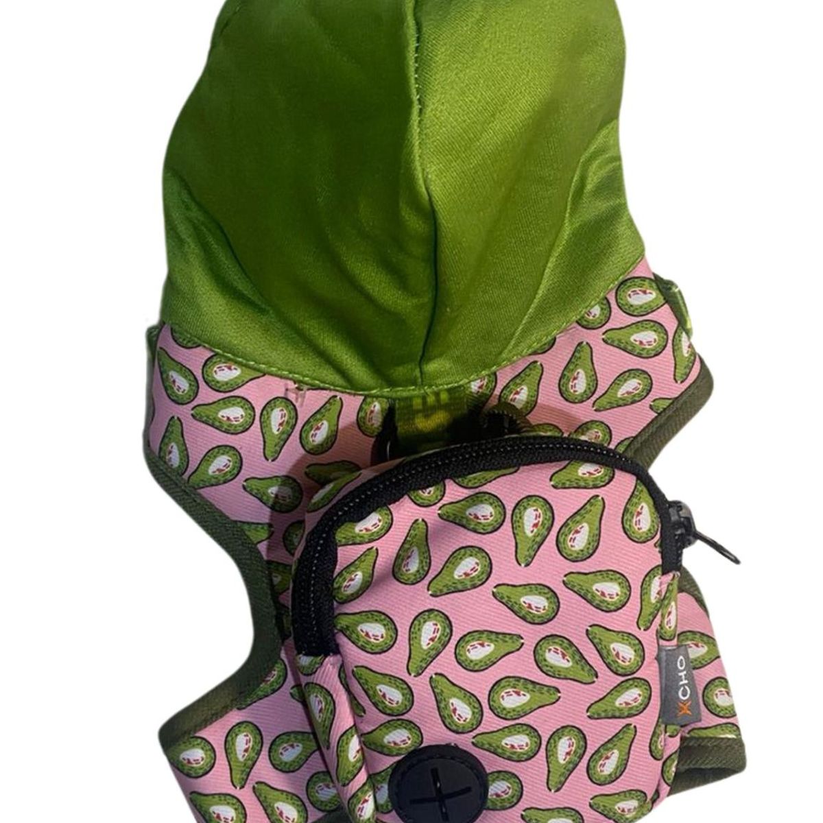GENERICO - Arnes Para Perros Pequeños Con Mochila para Bolsas - Rosa - XS