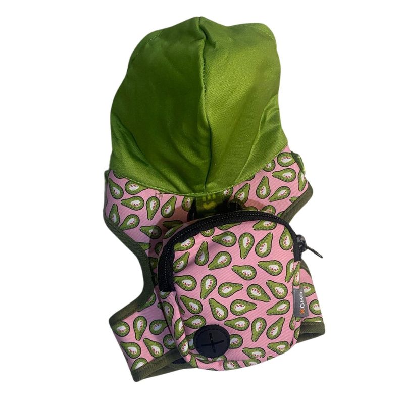 GENERICO - Arnes Para Perros Pequeños Con Mochila para Bolsas - Rosa - XS
