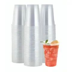 OEM - Vaso Plástico Transparente 500ml X 50 Unidades