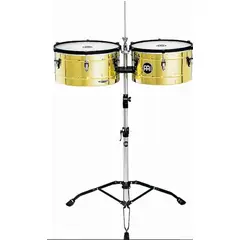 MEINL - TIMBALES 14 & 15 MARATHON SERIES BRASS MT1415B PERCUSSION
