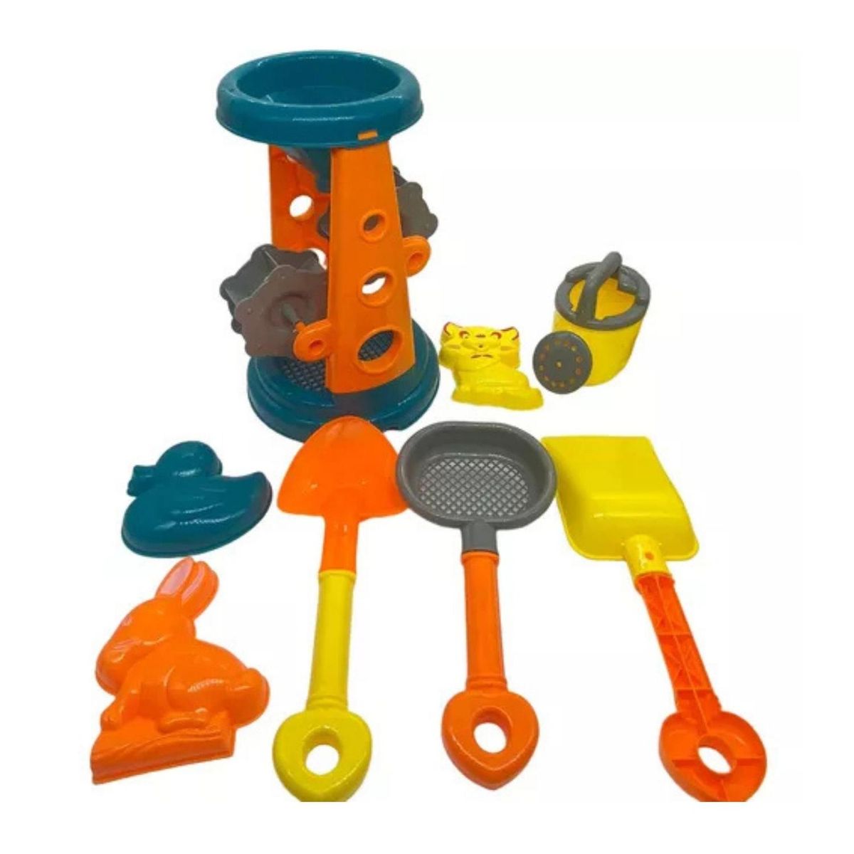 EKOI - Juguete De Playa Pack Balde Pala Juguete Para Verano Surtido