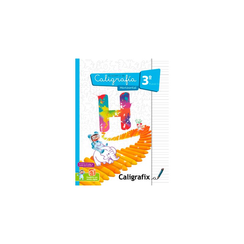 CALIGRAFIX - Caligrafia Horizontal 3 Basico Caligrafix