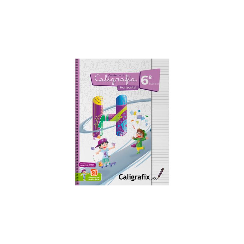 CALIGRAFIX - Caligrafia Horizontal 6 Basico Caligrafix