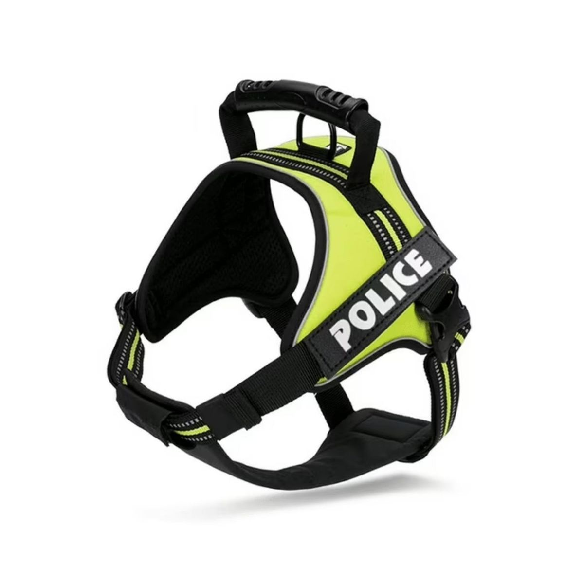 GENERICO - Arnes Pechera para perros reforzada police k9 talla L - Verde - l