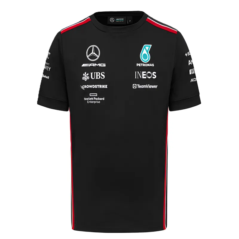 MERCEDES - Polera Formula 1 Puma Mercedes F1 Team Oficial 2023 Negro