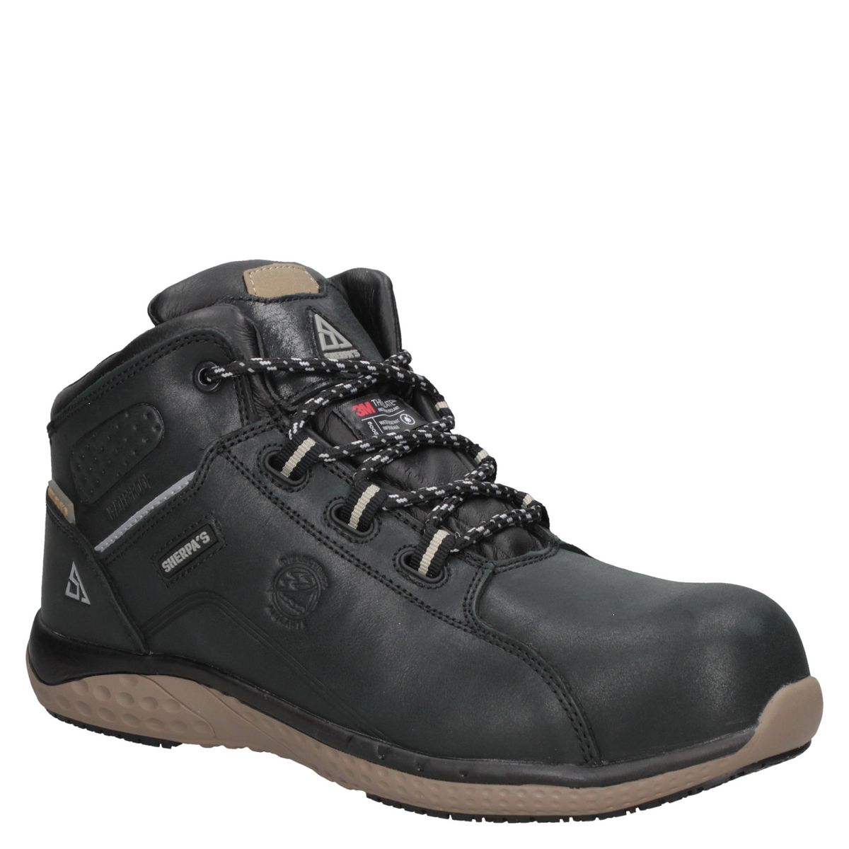 SHERPAS - Zapato De Seguridad Hombre Negro Sherpa's Waterproof