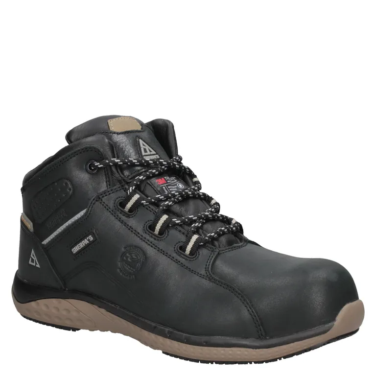 Zapato De Seguridad Hombre Negro Sherpa's Waterproof