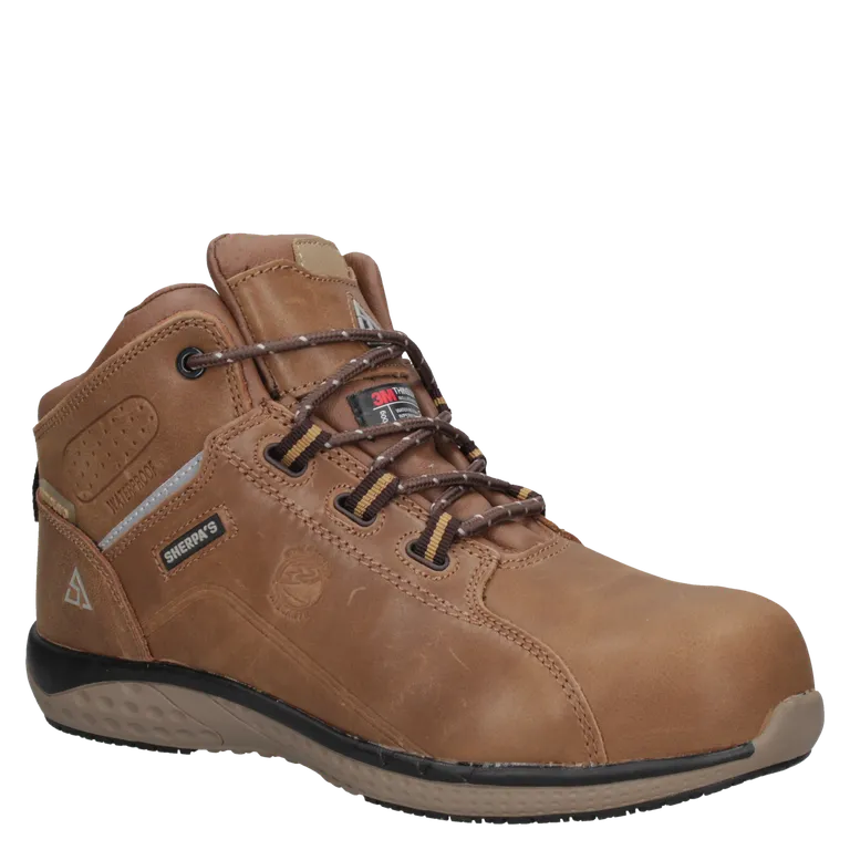 Zapato De Seguridad Hombre Marrón claro Sherpa's Waterproof