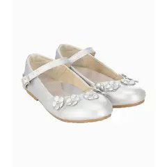 LIMONADA - Bailarina niña con flores Plateado