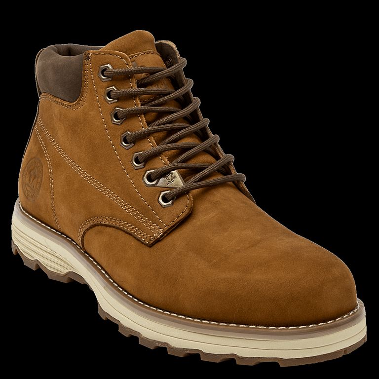 Botin Casual Hombre Marrón claro