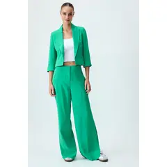 IO - Pantalon Liso verde musgo
