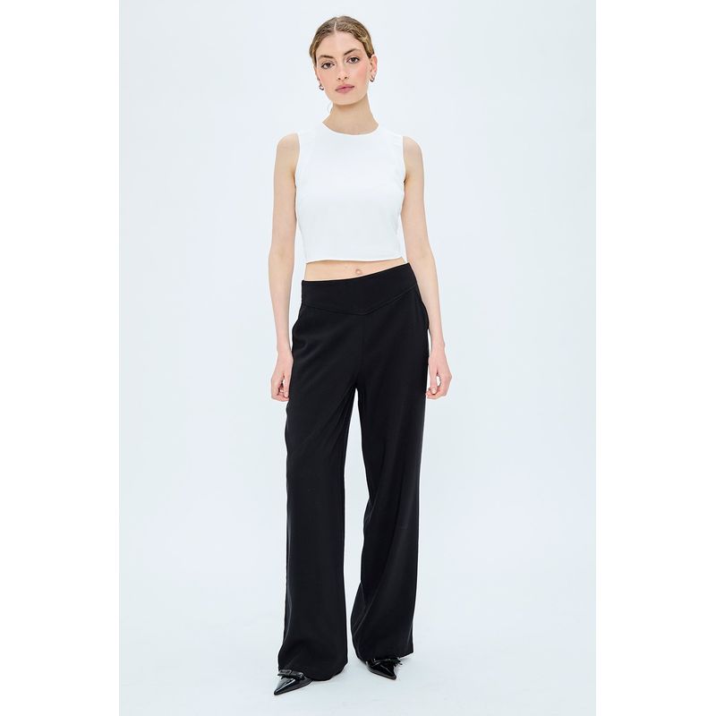 IO - Pantalon Negro Mujer Io